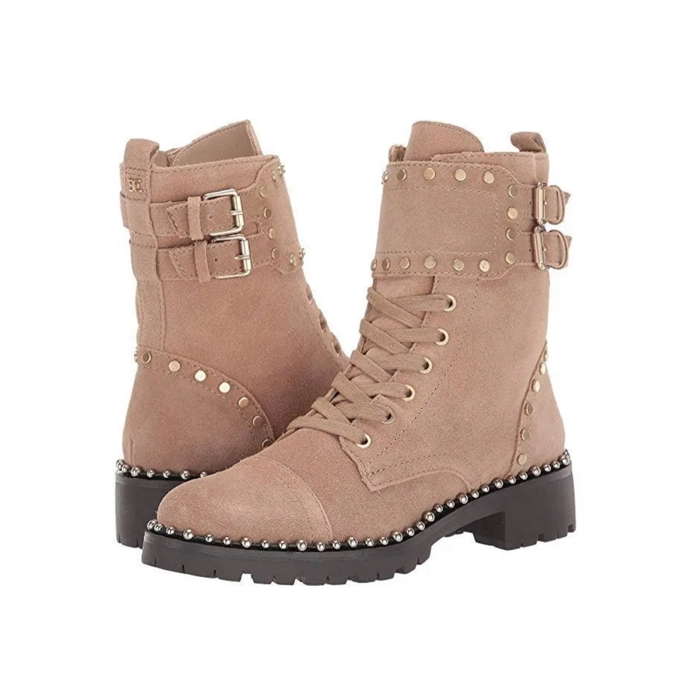 Sam Edelman studded combat boots